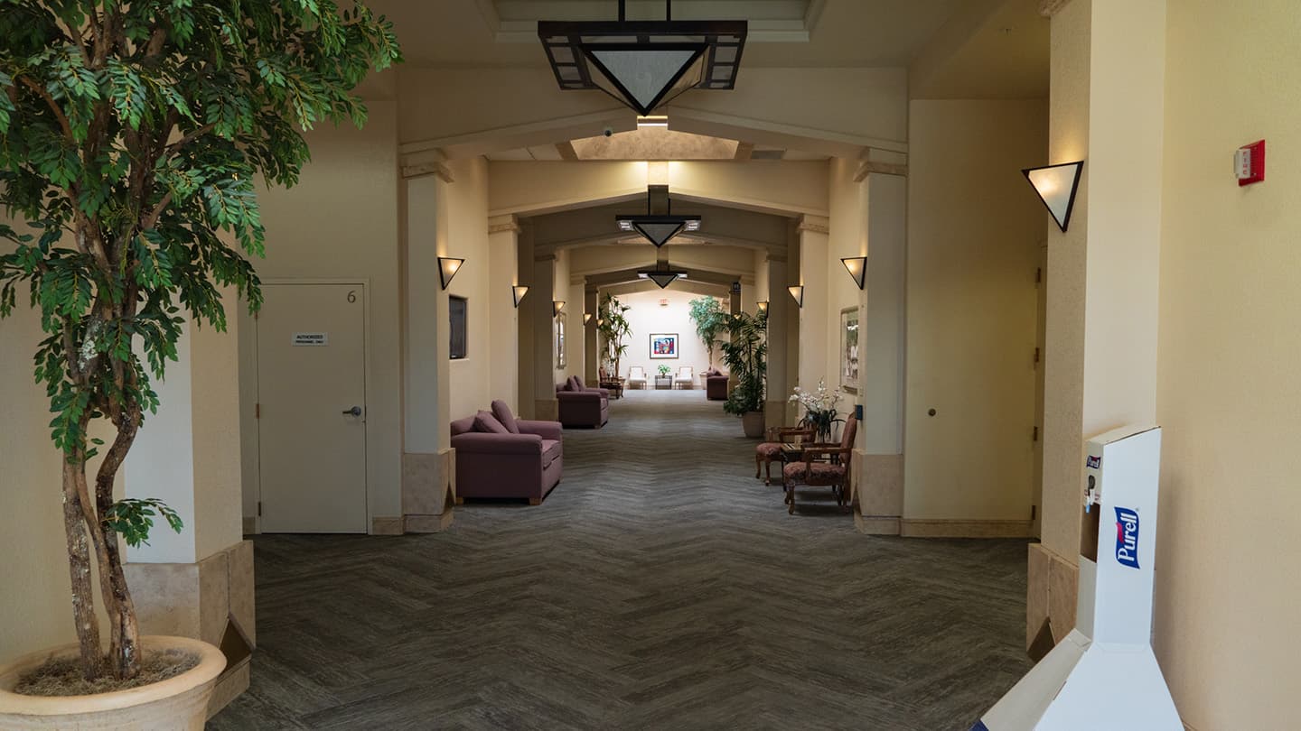 Palm Ridge Activity Center interior in Sun City West